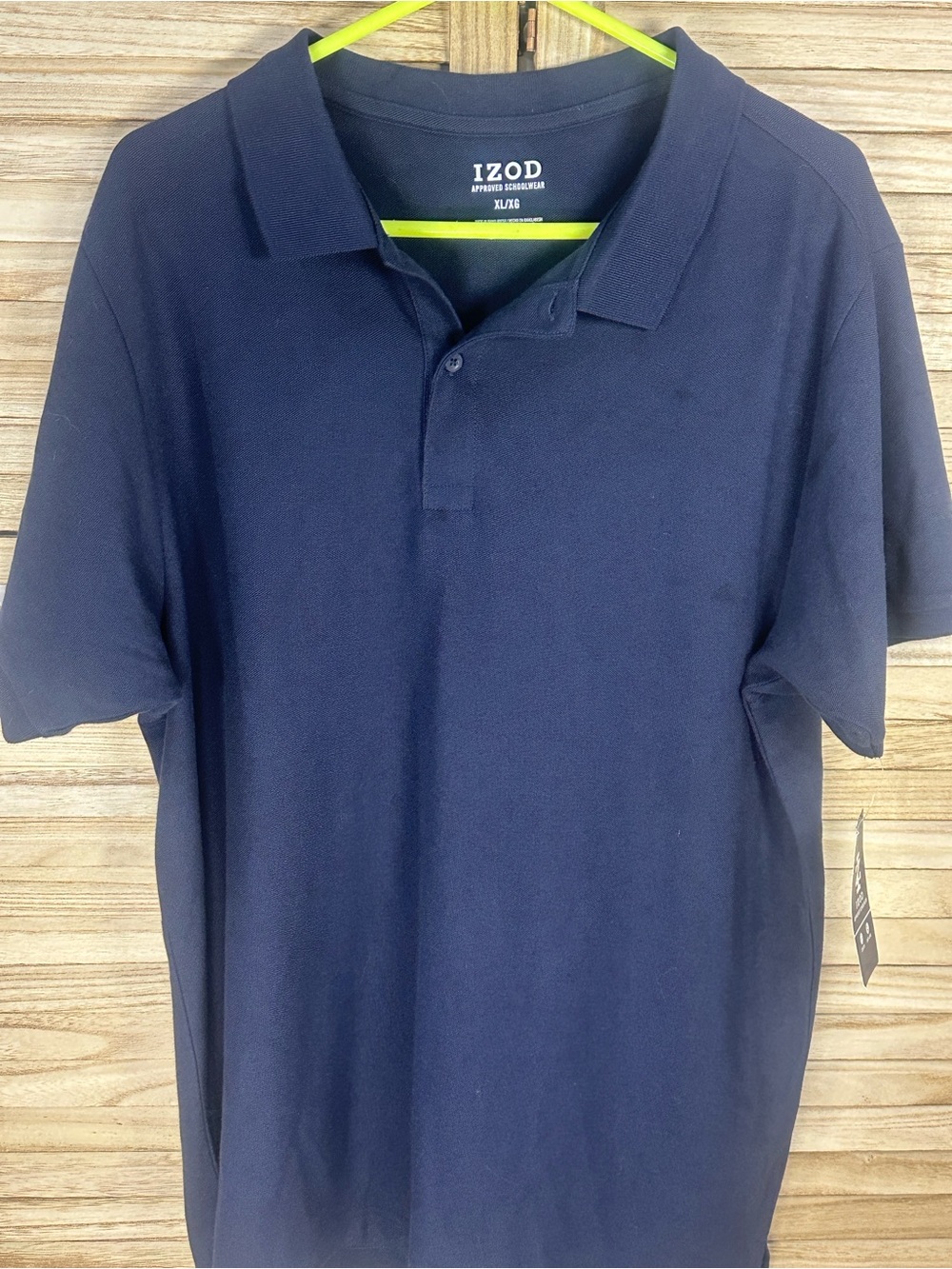Izod Navy Short-Sleeve Polo nwt size xl
